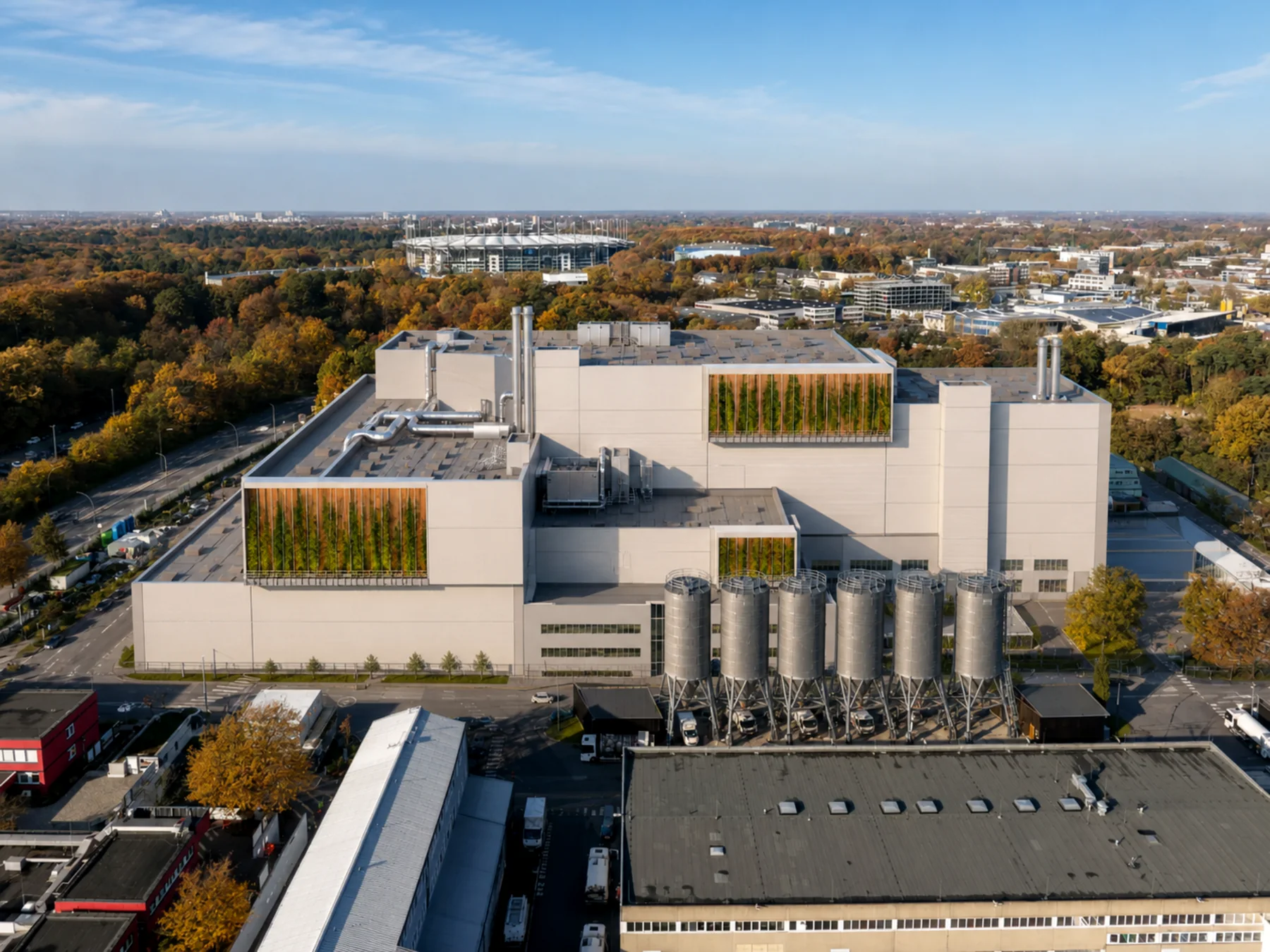 ZRE Hamburg flue gas treatment project